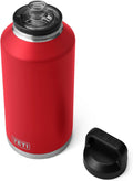 YETI Rambler 64 oz Bottle, Vacuum Insulated, Leakproof, Stainless Steel with Chug Cap, Sandstone Pink