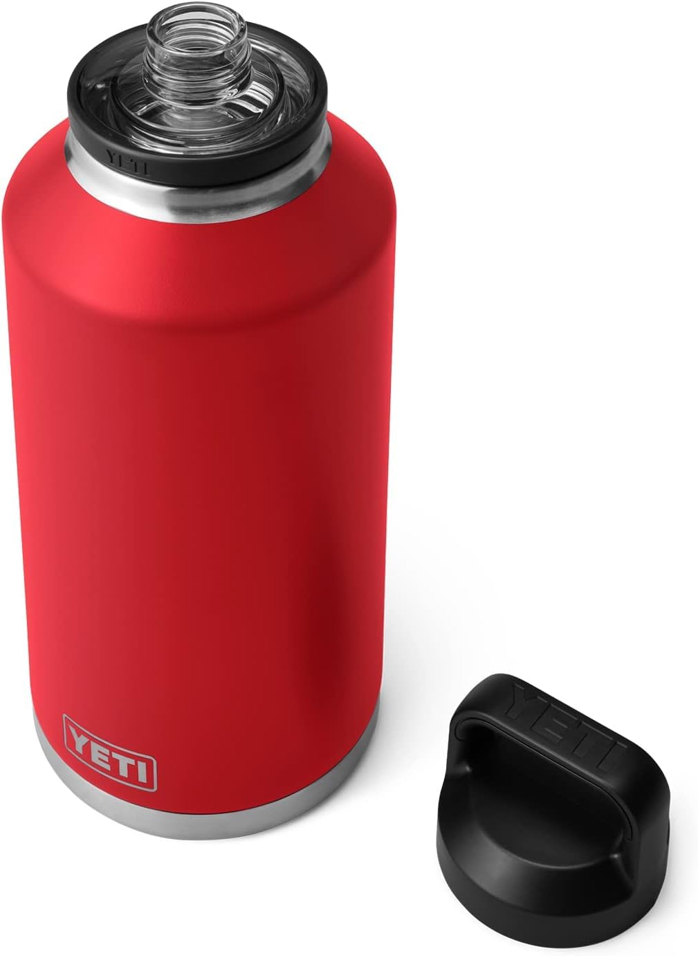YETI Rambler 64 oz Bottle, Vacuum Insulated, Leakproof, Stainless Steel with Chug Cap, Sandstone Pink