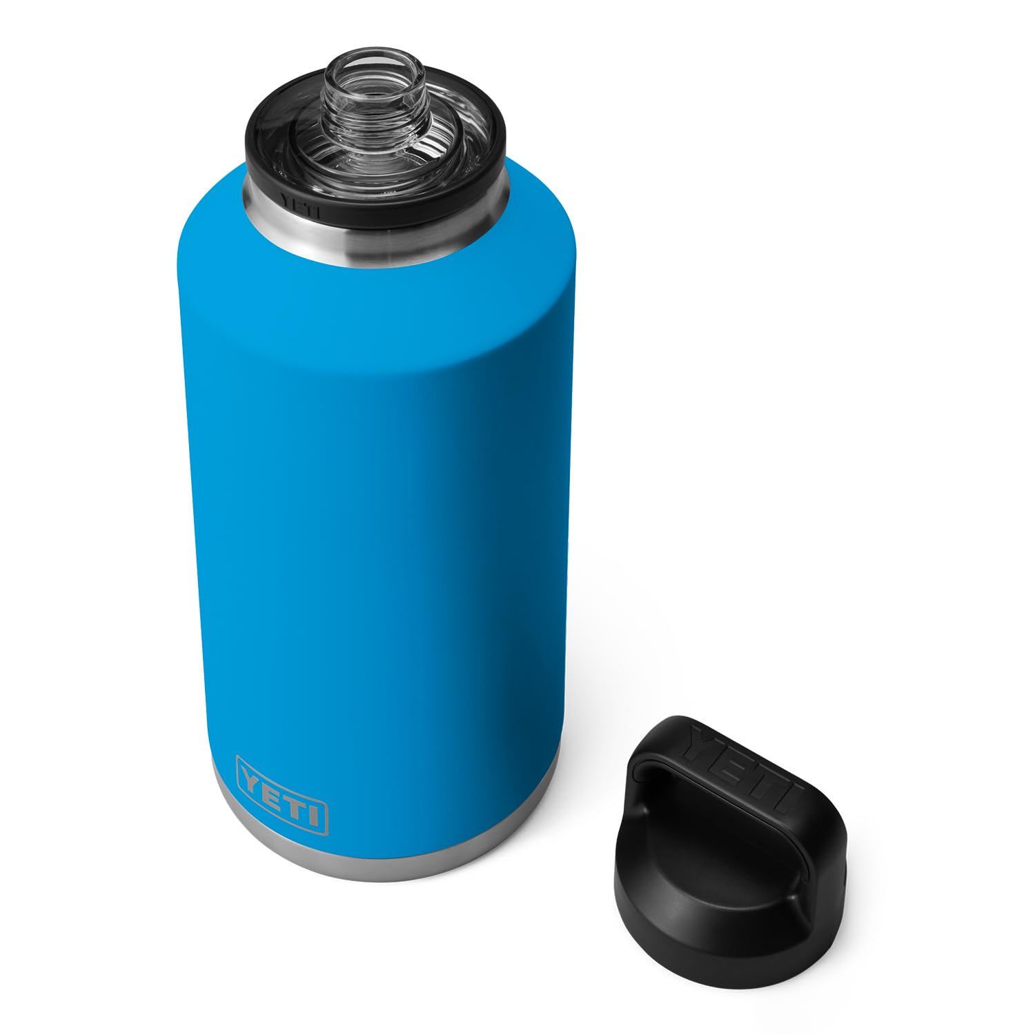 YETI Rambler 64 oz Bottle, Vacuum Insulated, Leakproof, Stainless Steel with Chug Cap, Sandstone Pink