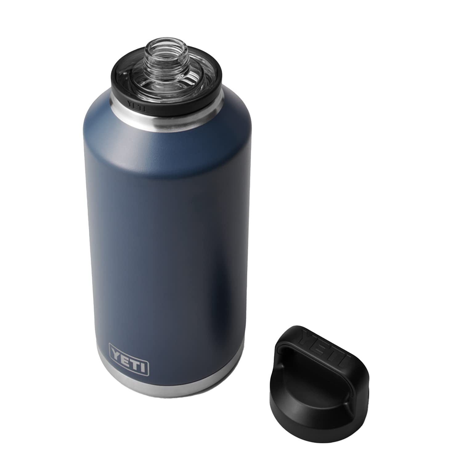 YETI Rambler 64 oz Bottle, Vacuum Insulated, Leakproof, Stainless Steel with Chug Cap, Sandstone Pink