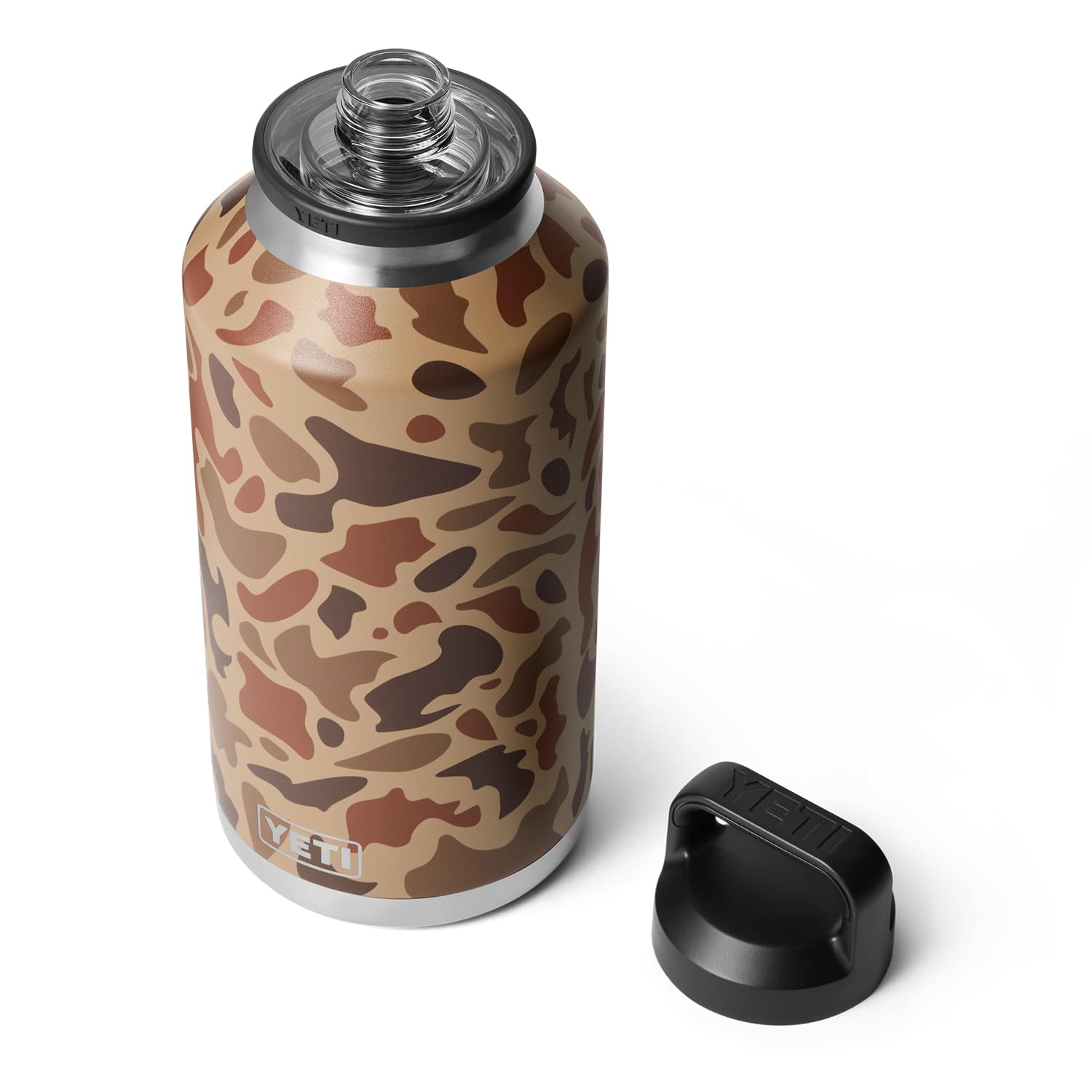 YETI Rambler 64 oz Bottle, Vacuum Insulated, Leakproof, Stainless Steel with Chug Cap, Sandstone Pink